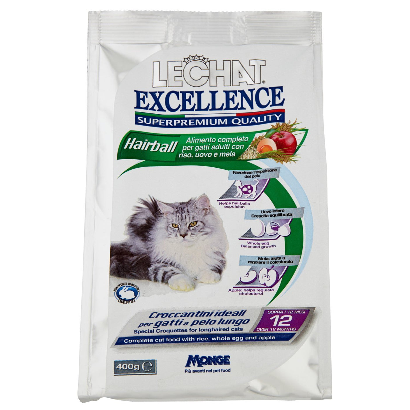 monge croccantini lechat per gatti 400gr monge ean 8009470060127