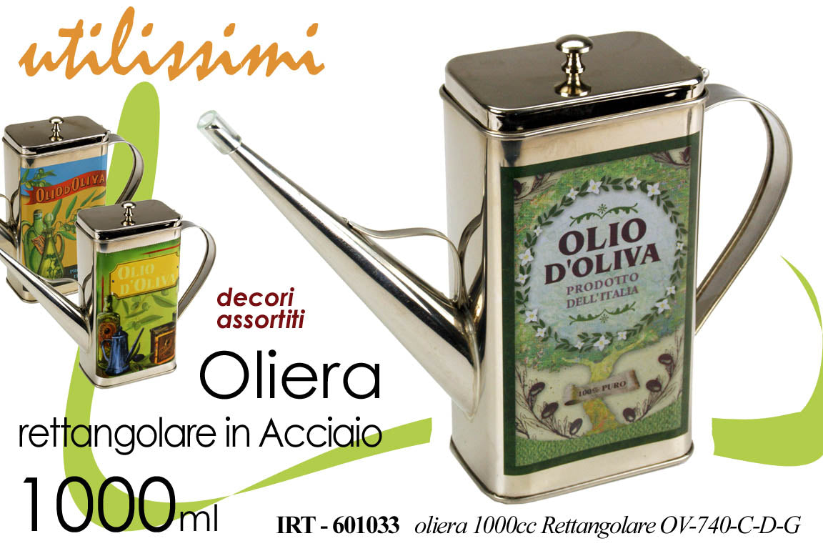 nbr oliera acciaio 1lt assortita 601033 ean 8025569601033