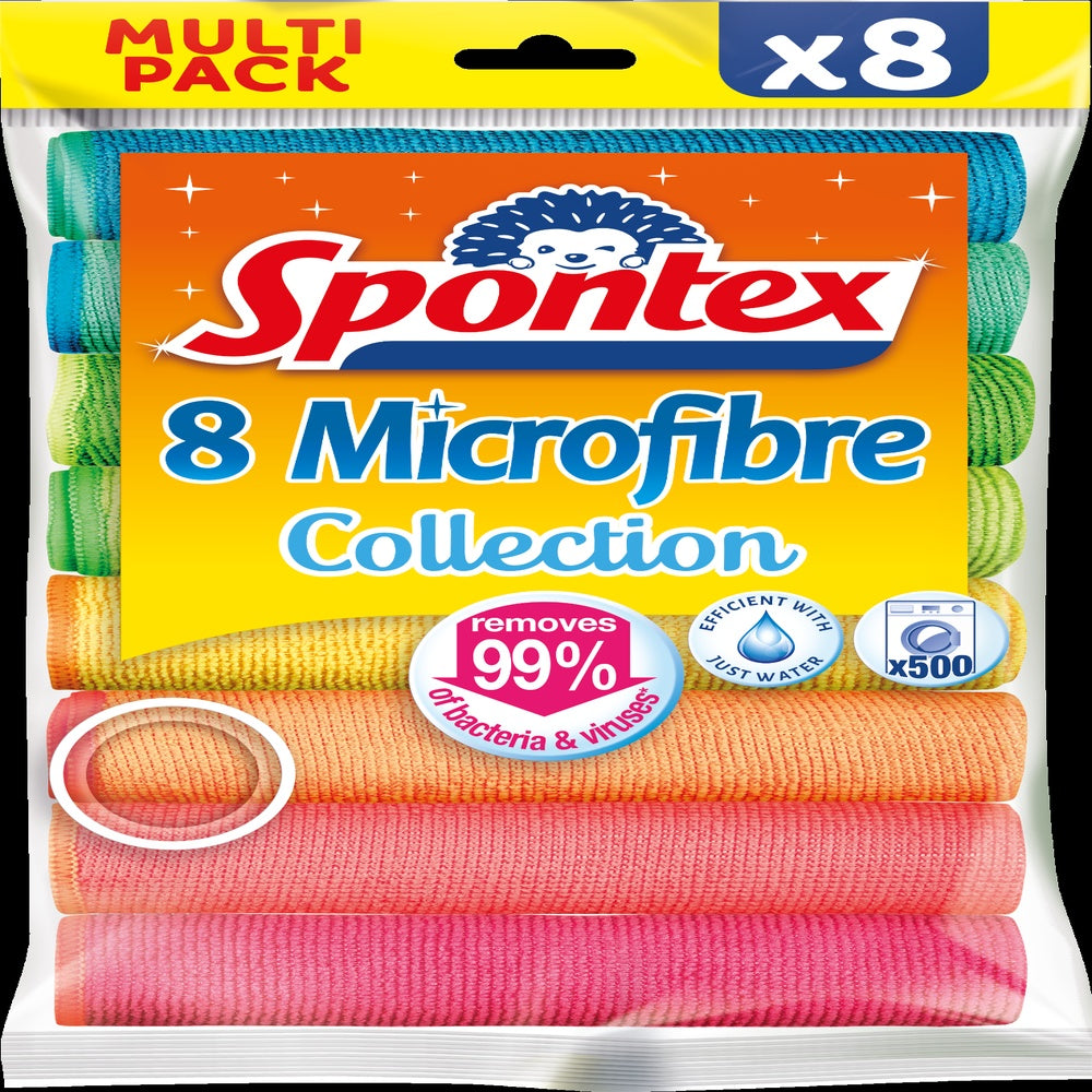 nbr panno microfibra 8pz spontex ean 3384121223010
