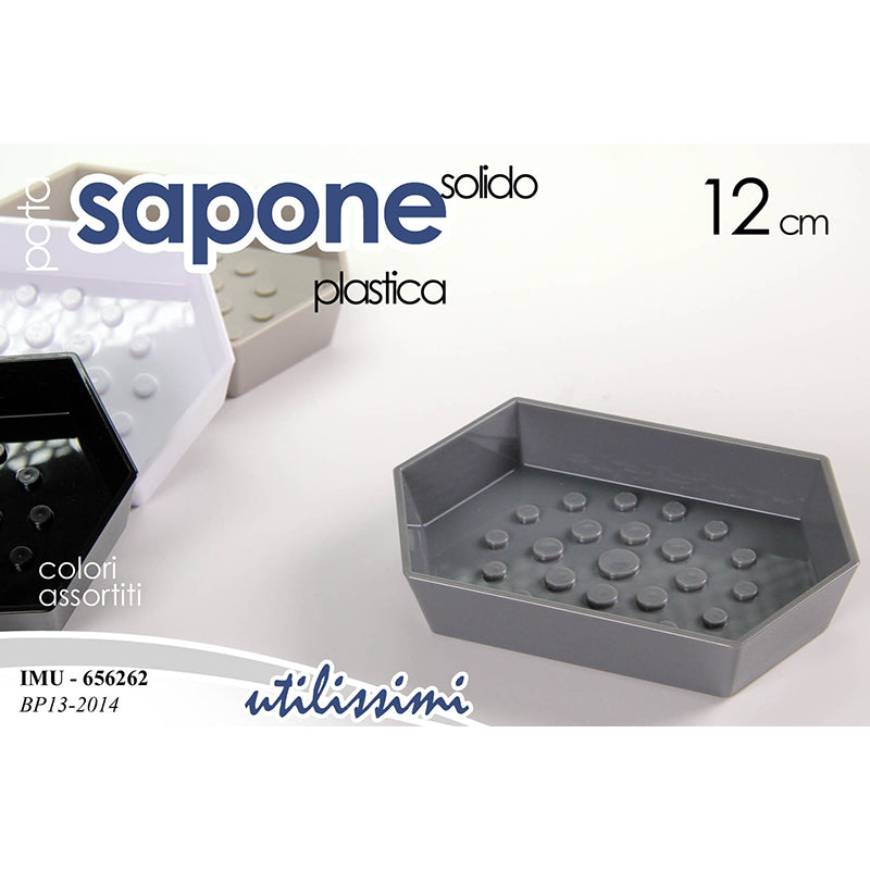 nbr porta sapone plastica assortito 11x8x2cm ean 8025569656262