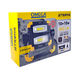 omega torcia doppia led a batteria em141 ean 8054134476905
