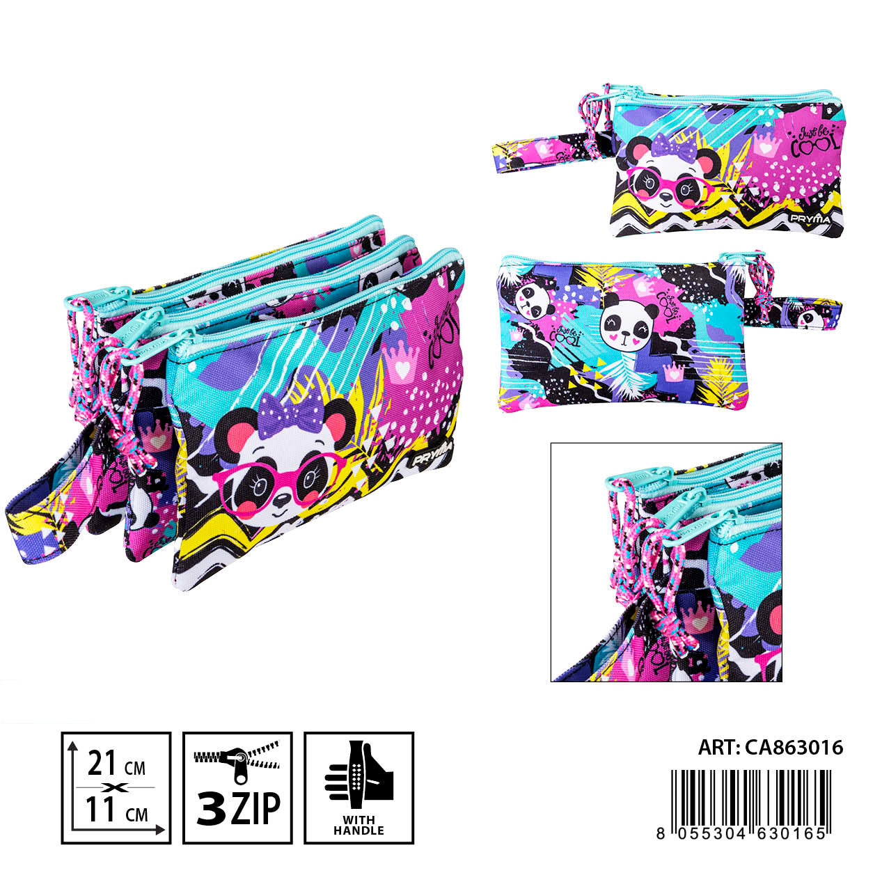 pryma bustina xl 3zip panda pryma ean 8055304630165