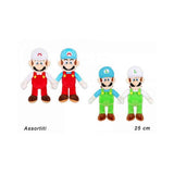 pts super mario peluche 25cm luigi e mario assortiti ean 5038104040740