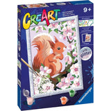 ravensburger creart serie d classic scoiattolo con glitter ean 4005556201808