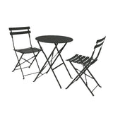 sal mar set tavolo 2 sedie bistrot ferro antracite ean 8051886470847