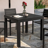 sal mar tavolo ostuni antracite 90180x90 cm alluminio ean 8051886434566