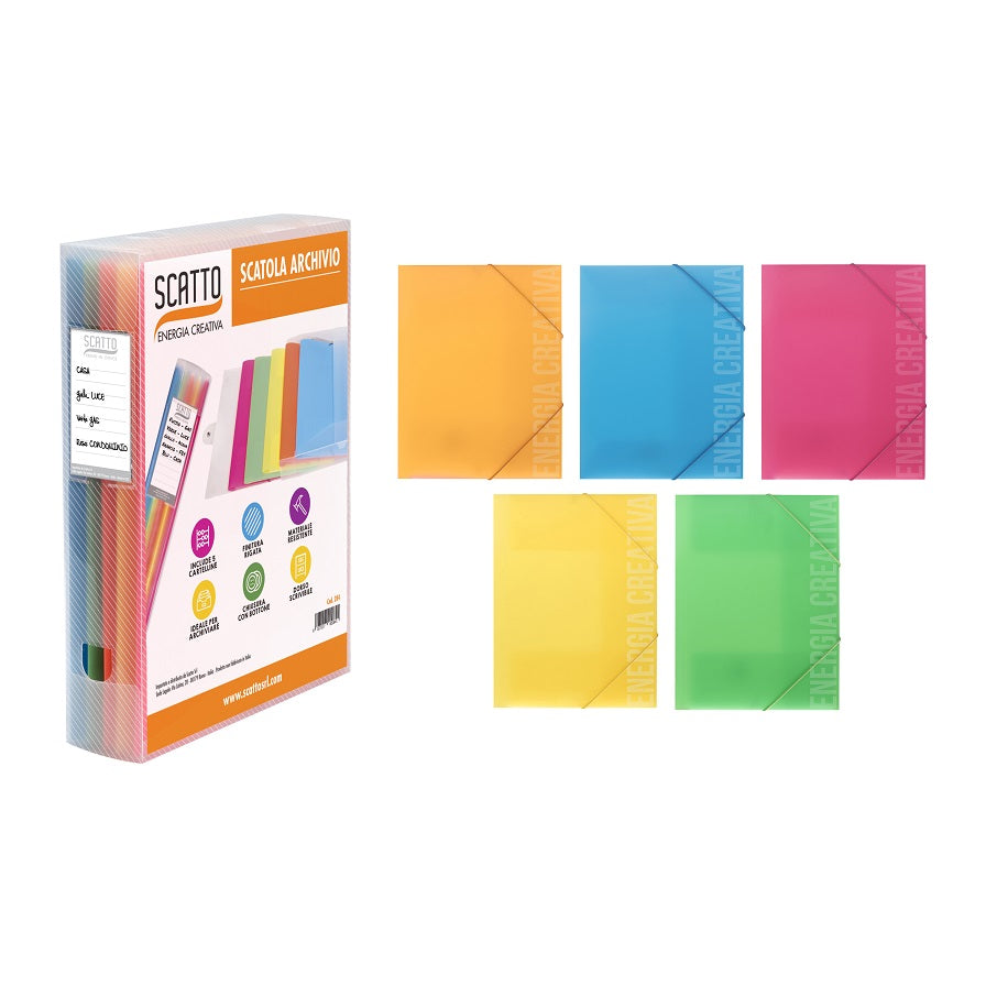 immagine-1-scatto-scatola-archivio-con-5-cartelline-284-scatto-ean-8027217002841