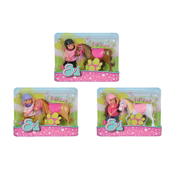 immagine-1-simba-evi-con-pony-bambola-evy-love-ass-7464-simba-toy-ean-4006592574642