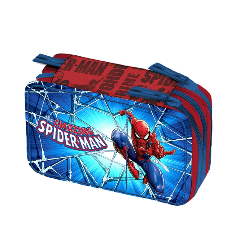 spiderman astuccio 3 zip spiderman ean 8059606169019