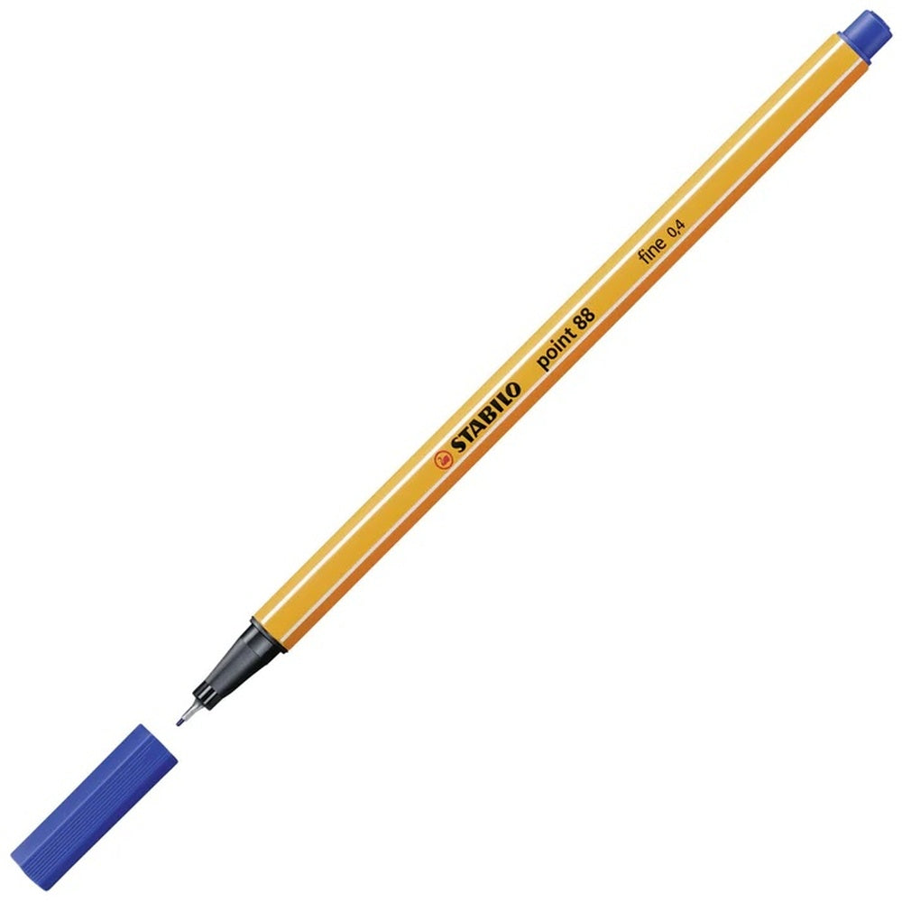 stabilo fineliner stabilo point blu scuro 8841 ean 4006381105279