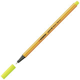 stabilo fineliner stabilo point giallo fluo 88024 ean 4006381438544