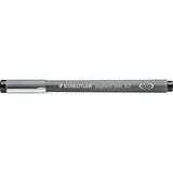 staedtler fineliner nero staedtler pigment liner 07 mm ean 4007817326701