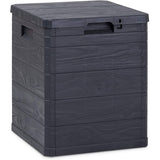toomax baule woodys in resina antracite 425x44x50 cm ean 8009371017329