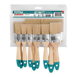 total pennelli pittura total manico di legno set 9 pz ean 6925582179552