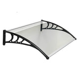 verdelook pensilina in plexiglass trasparente 120x80cm ean 8027914006258