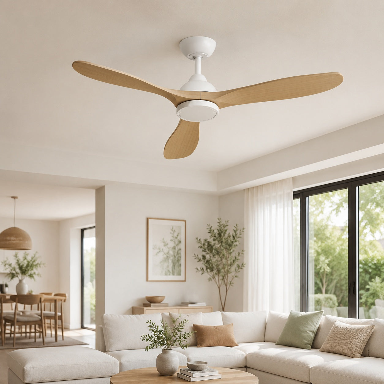 arteconfort ventilatore da soffitto kenia 3 pale led 20 w ean 8435486137575