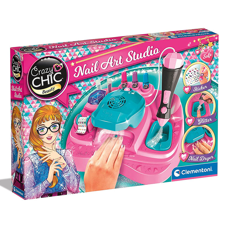 immagine-2-clementoni-crazy-chic-nail-art-studio-clementoni-18730-ean-8005125187300