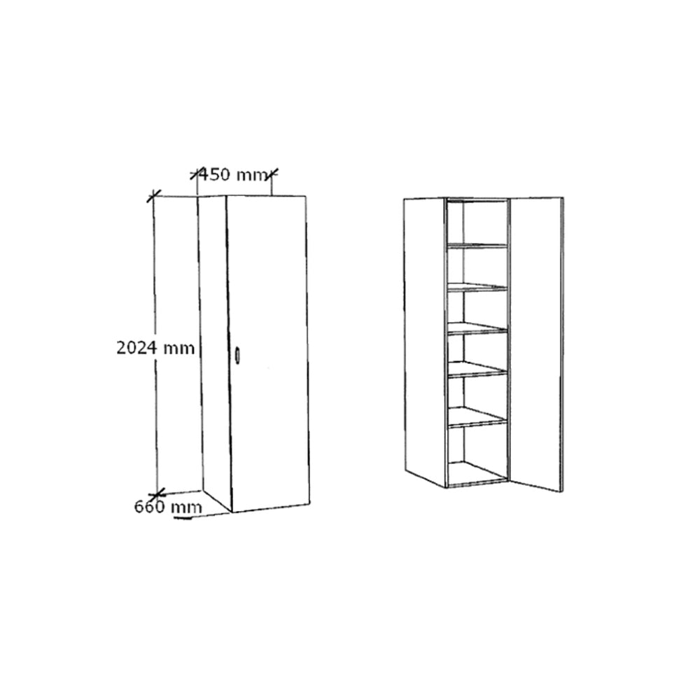 ctf mobile a colonna tuttopiani p66 45x66x203 ean 8058333537351
