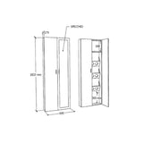 ctf scarpiera mirror con specchio 695x17x182 ean 8058333537290