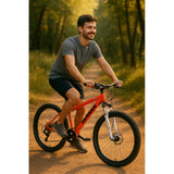 denver bici adulti mtb 275 rossa ean 8015244570051