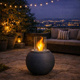 divina fire braciere bioetanolo da terra botticelli ghisa grigio ean 8056157806134