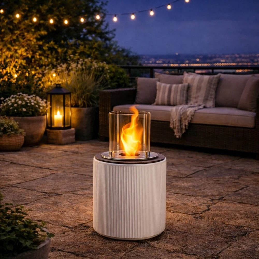 divina fire braciere bioetanolo da terra modigliani beige ean 8056157806240