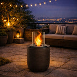 divina fire braciere bioetanolo da terra raffaello marrone ean 8056157806226