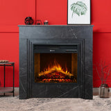divina fire camino elettrico da terra bellini nero ean 8056157809142