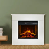 divina fire camino elettrico da terra michelangelo bianco ean 8056157808169