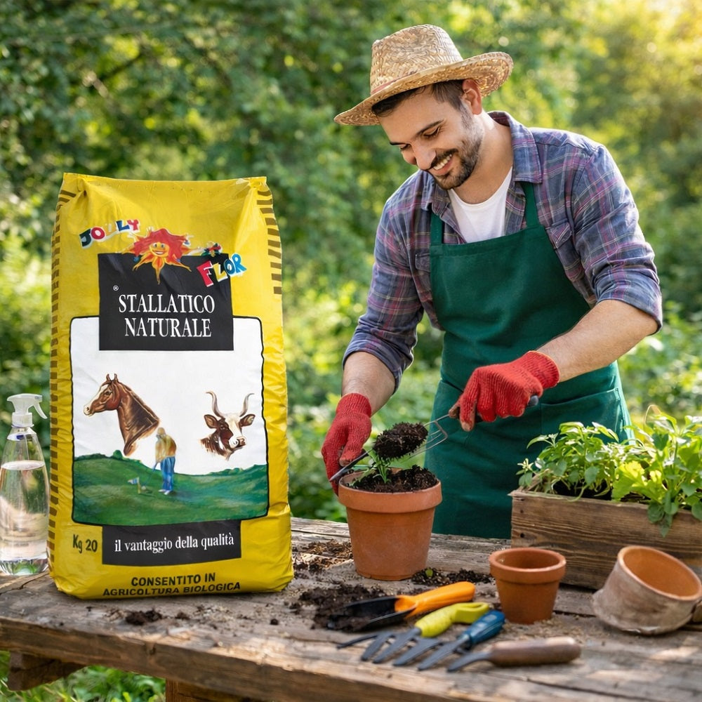 jolly flor stallatico naturale jolly flor 20 kg 50 lt ean 8014310001505