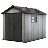 keter casetta oakland duotech grigia 229x287x242 cm ean 7290106928442