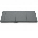 mirada home cuscino lettino freddy 188x58xh 5cm grigio scuro ean 8051944712179
