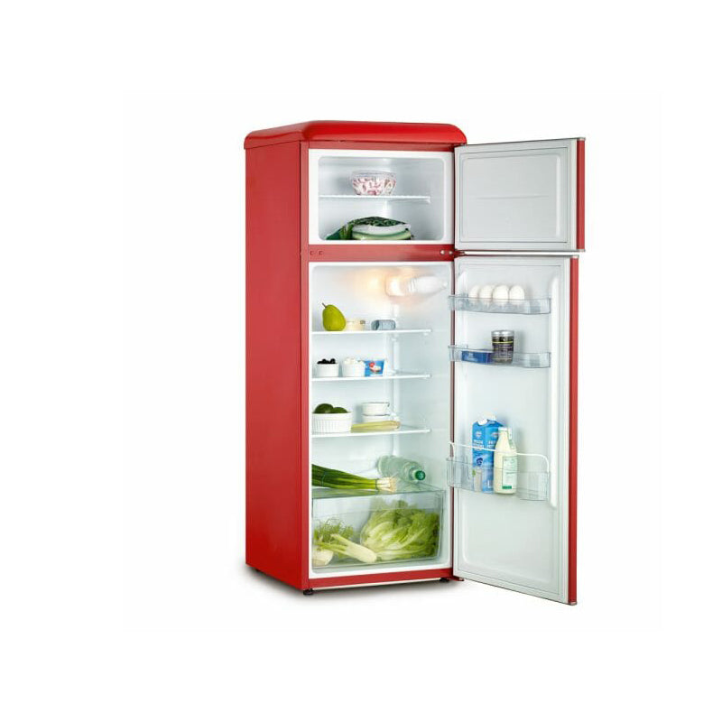 severin frigo retro rosso doppiaporta ce e ean 4008146028137