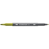 staedtler penna acquerellabile doppia punta verde oliva ean 4007817107768