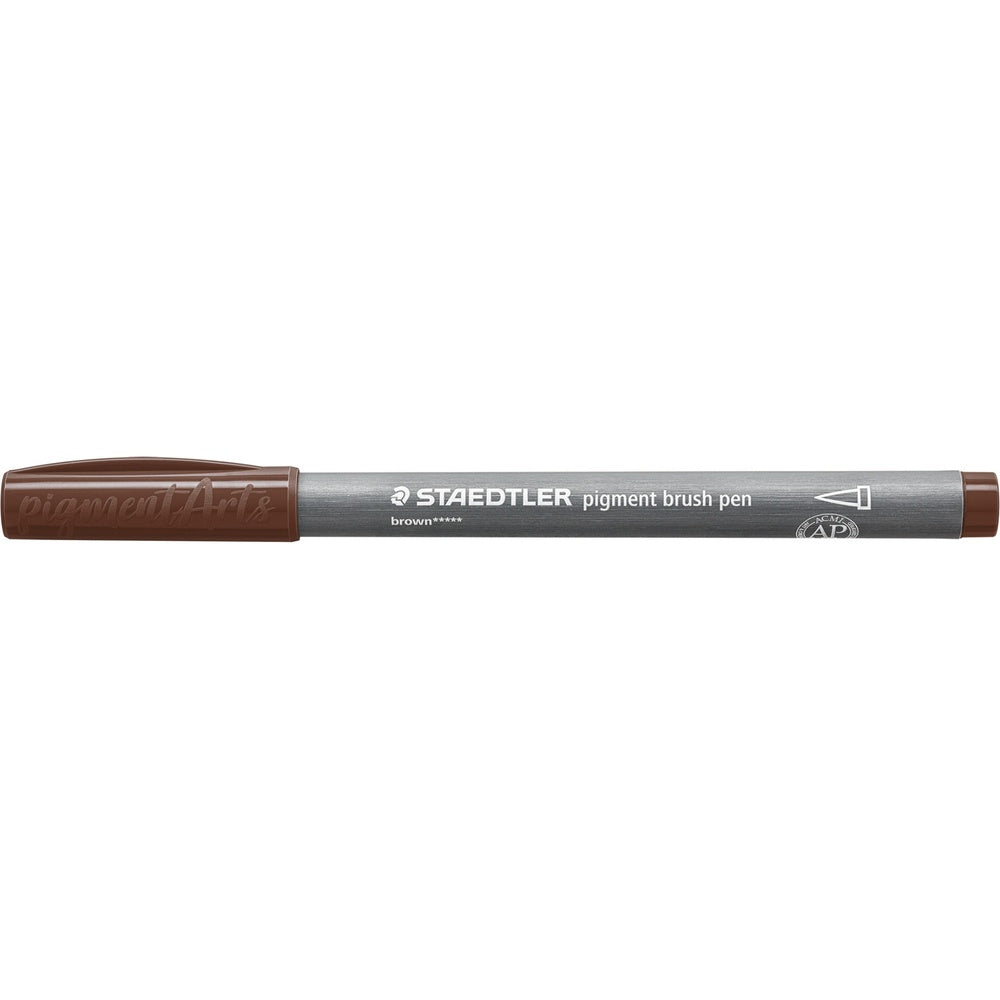 staedtler penna pigment brush staedtler marrone van dyke ean 4007817098325