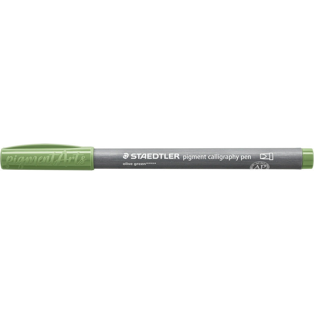 staedtler penna staedtler pigment calligraphy verde oliva ean 4007817099094