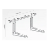 superior supporto per condizionatore aria maxi 200 kg ean 8054242081626