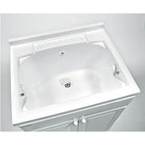 trioplast mobile lavatoio topline 1 anta bianco 45x50x87 cm ean 8011307009759