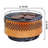 viscio barbeque da tavolo a ventola 211658 colori ass ean 8027458201805