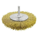 total spazzola a disco in ottone da 75mm attacco 14 ean 6925582174663