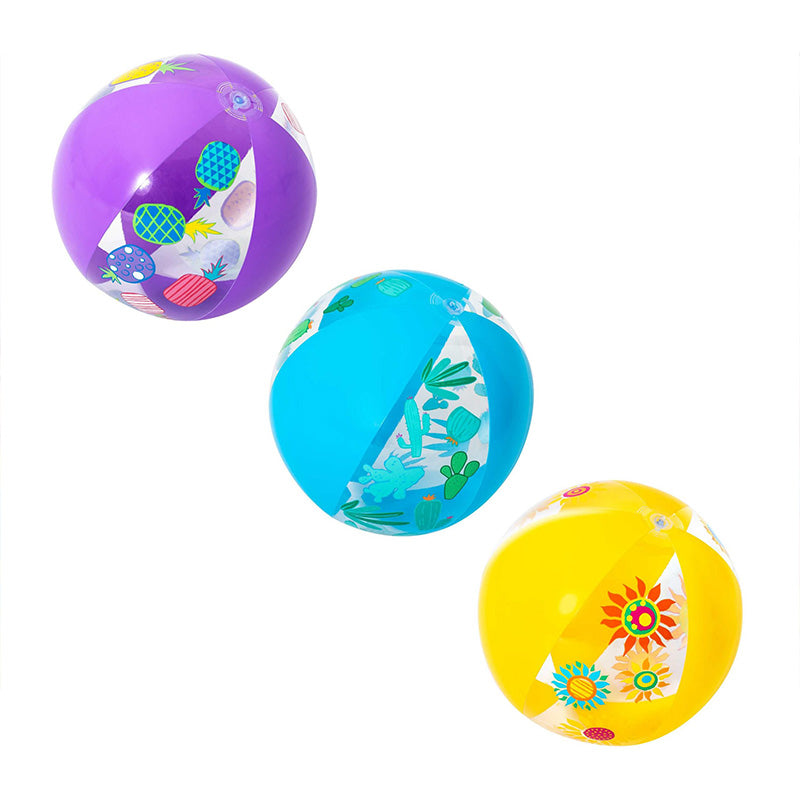 bestway pallone gonfiabile da spiaggia 51cm assortito ean 6942138967142