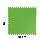 bestway set 9 tappetini base per piscine verdi 78x78cm ean 6942138982879