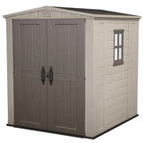 keter casetta da giardino factor 6x6 beige ean 7290103664930