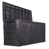 Baule In Resina Sherwood Grafite 117x45x57 Cm