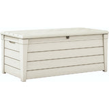Baule In Resina Brightwood Bianco 145x63x60 Cm