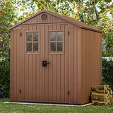 Casetta Darwin Evotech Marrone 190x183x221 Cm