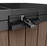 Armadio Portattrezzi Darwin Marrone 140x80x120cm