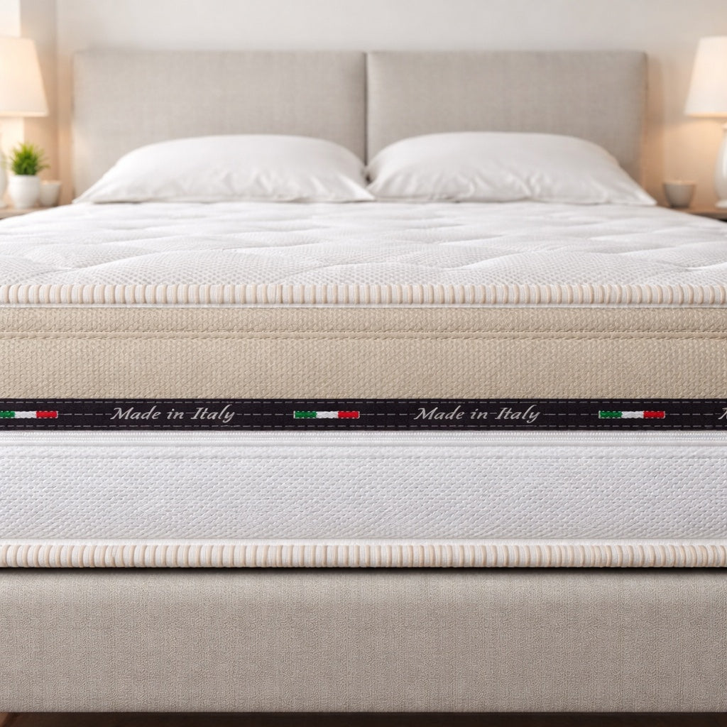 Materasso Ares Molle + Memory 160x190 H.25 Cm