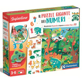 clementoni sapientino il puzzle gigante dei numeri ean 8005125166527