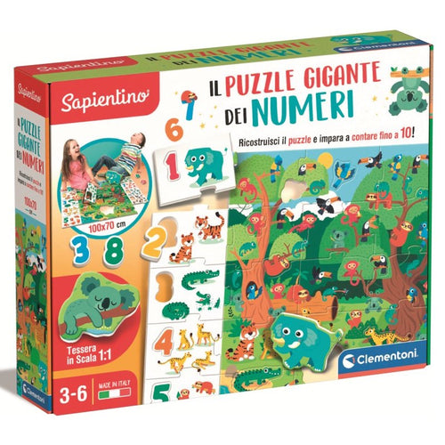 Sapientino Il Puzzle Gigante Dei Numeri